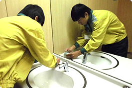 清掃訓練